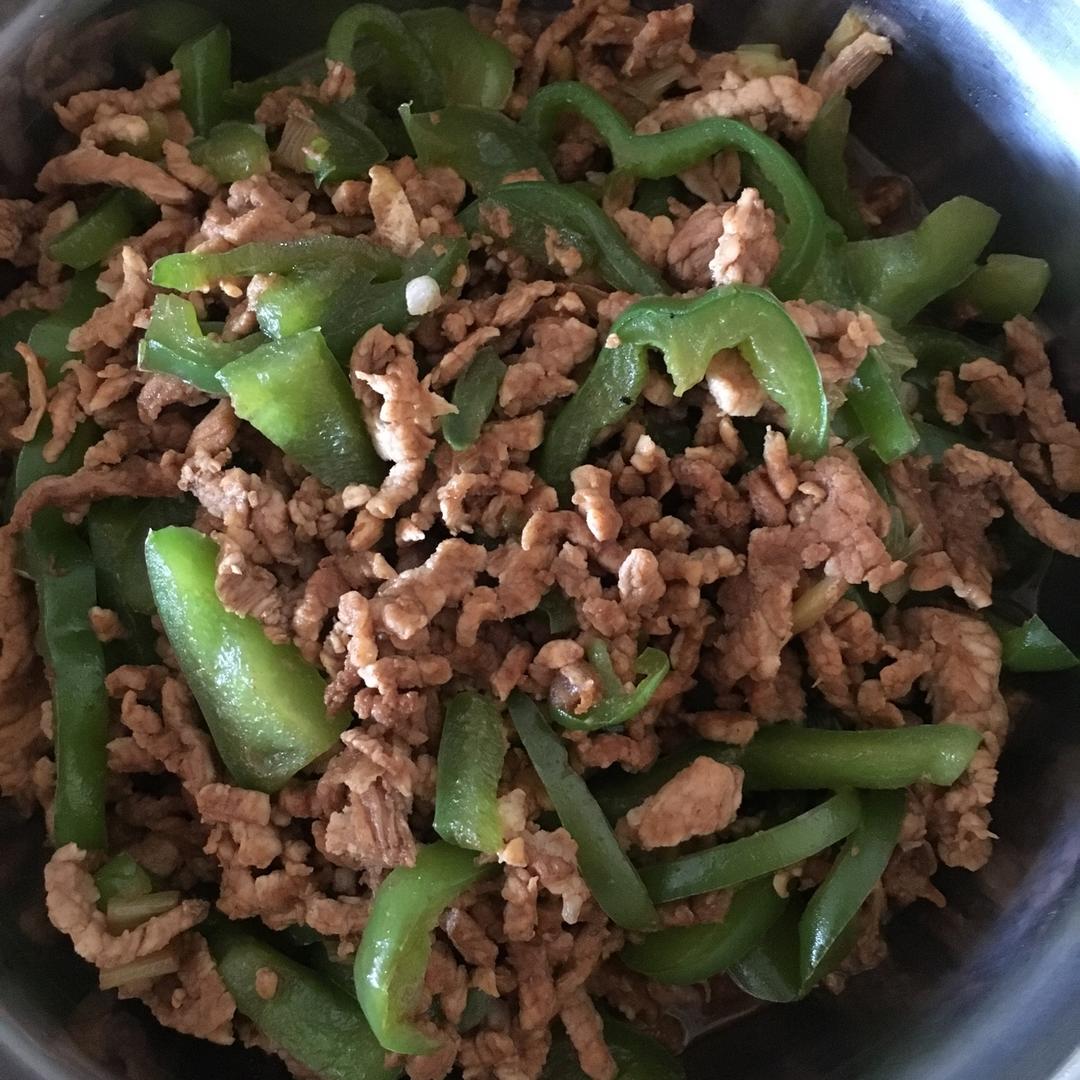 青椒炒肉丝