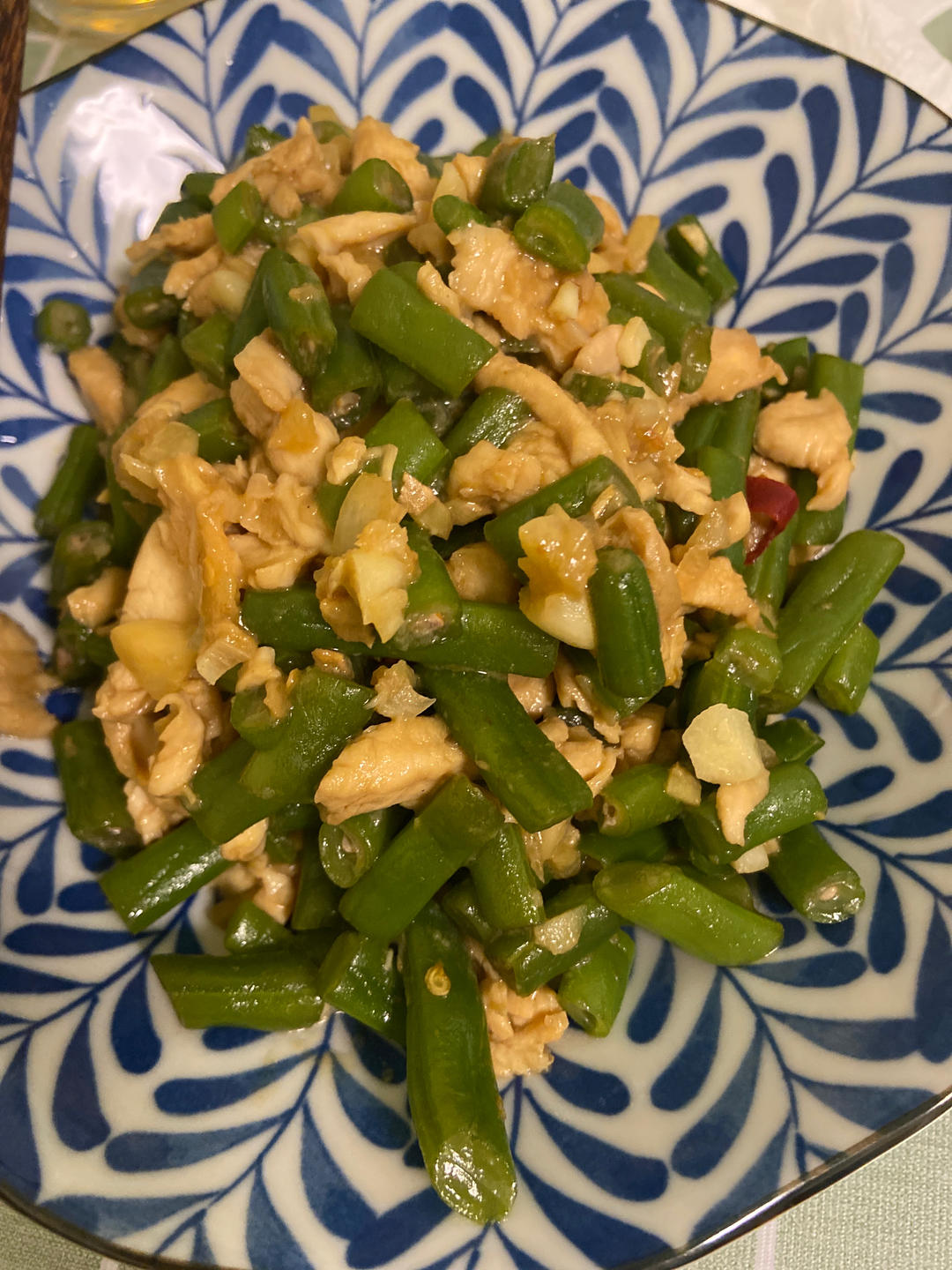 家常四季豆炒肉