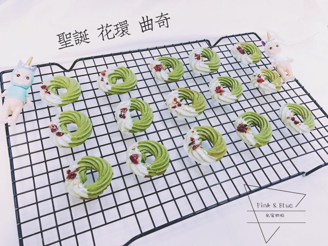 挤花毫无压力的巧克力曲奇