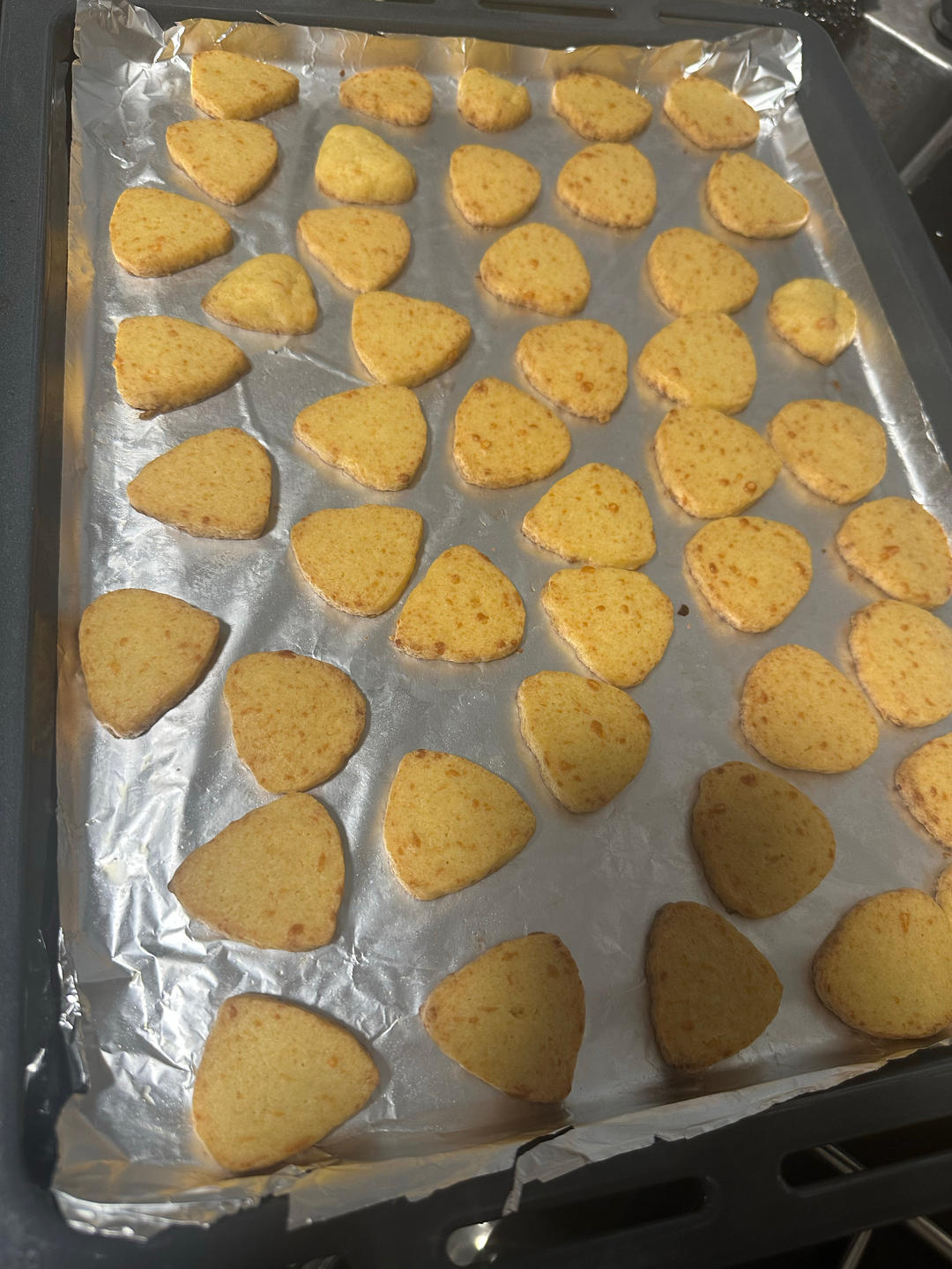 免打发❗️零失败❗️黄金芝士咸味饼干❗️