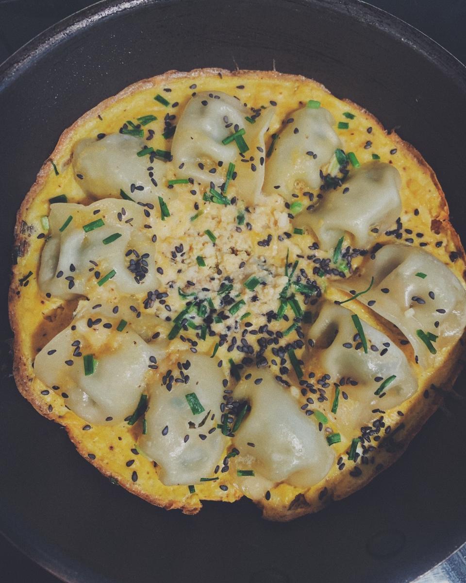 懒人快手抱蛋煎饺