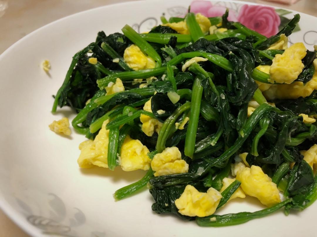 菠菜炒鸡蛋🥬
