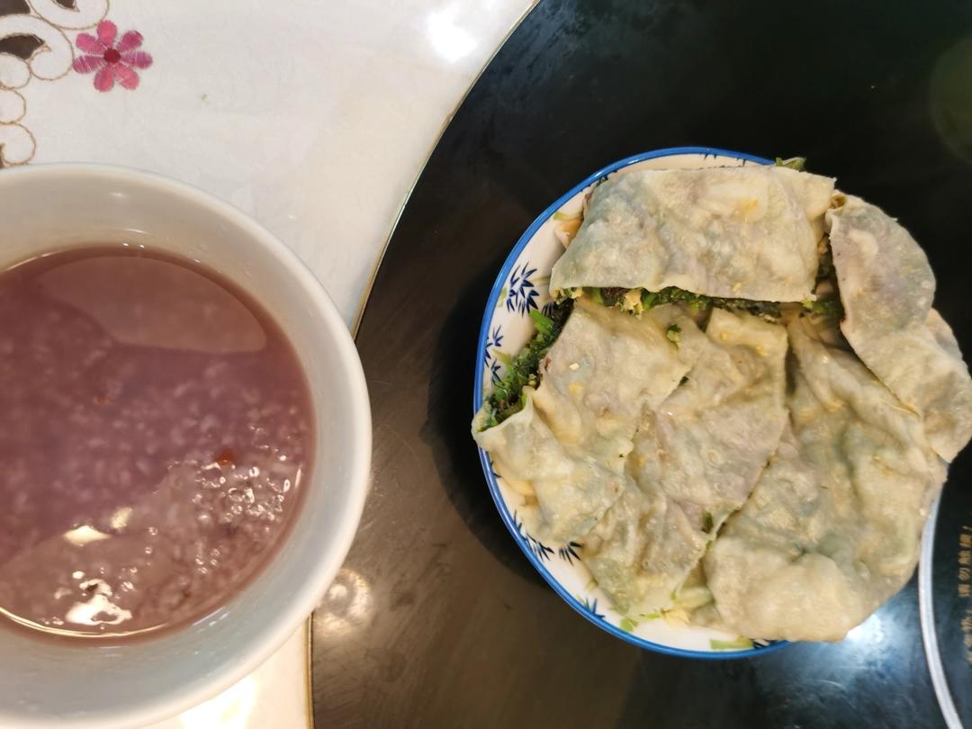 海与涛做的苋菜馍