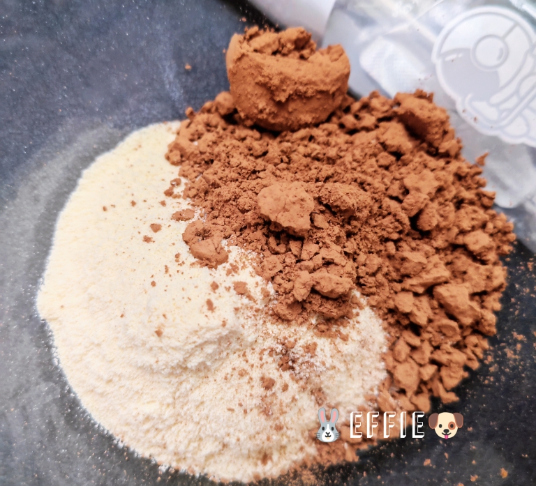 🐰巧克力布朗尼🐶无油无糖豆浆粉版的做法 步骤1