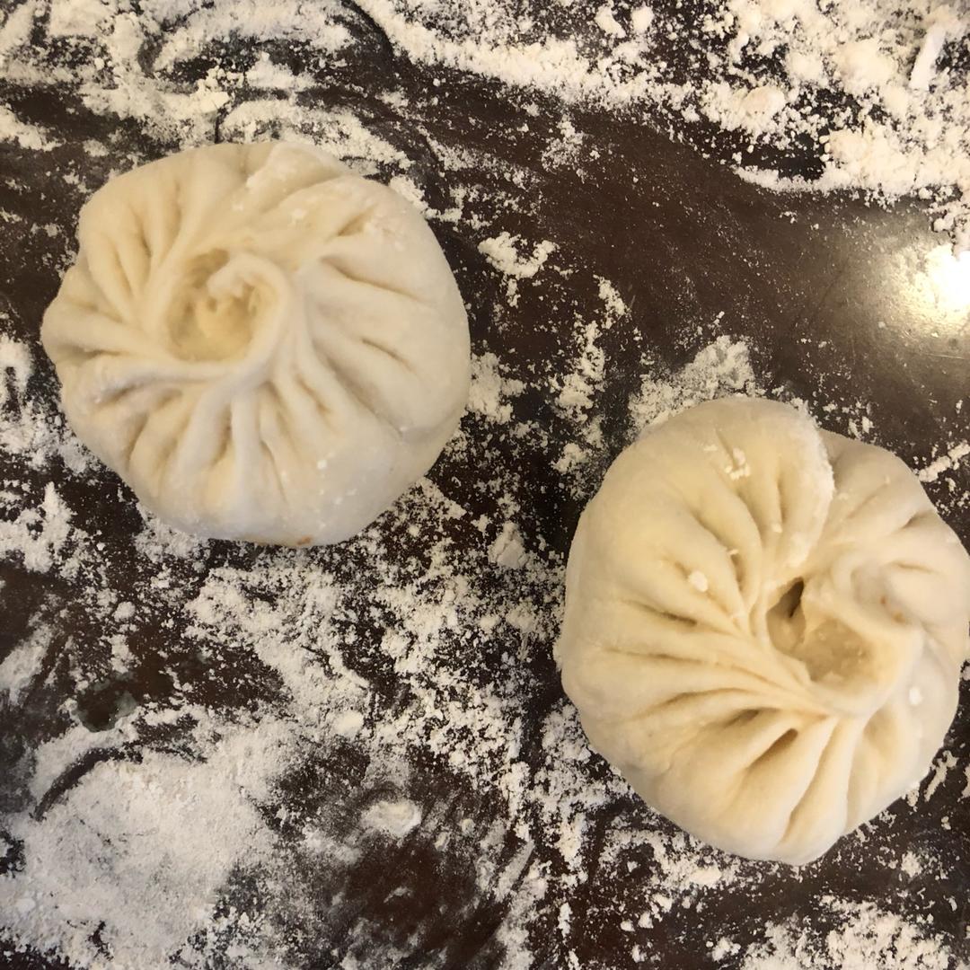 香菇胡萝卜鸡肉包子
