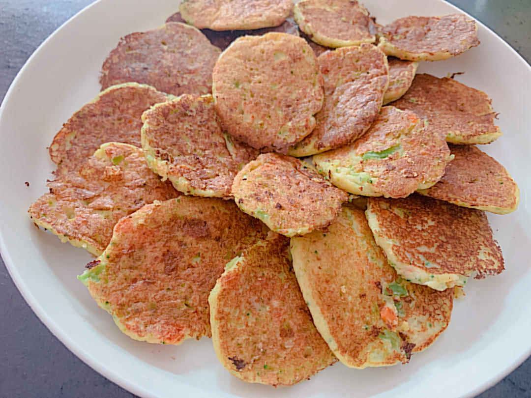儿童辅食：蔬菜山药小饼