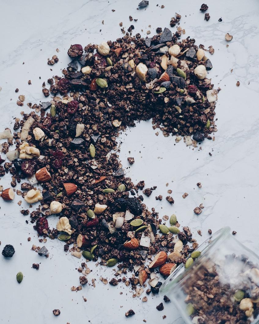 巧克力早餐麦片丨健康·零食