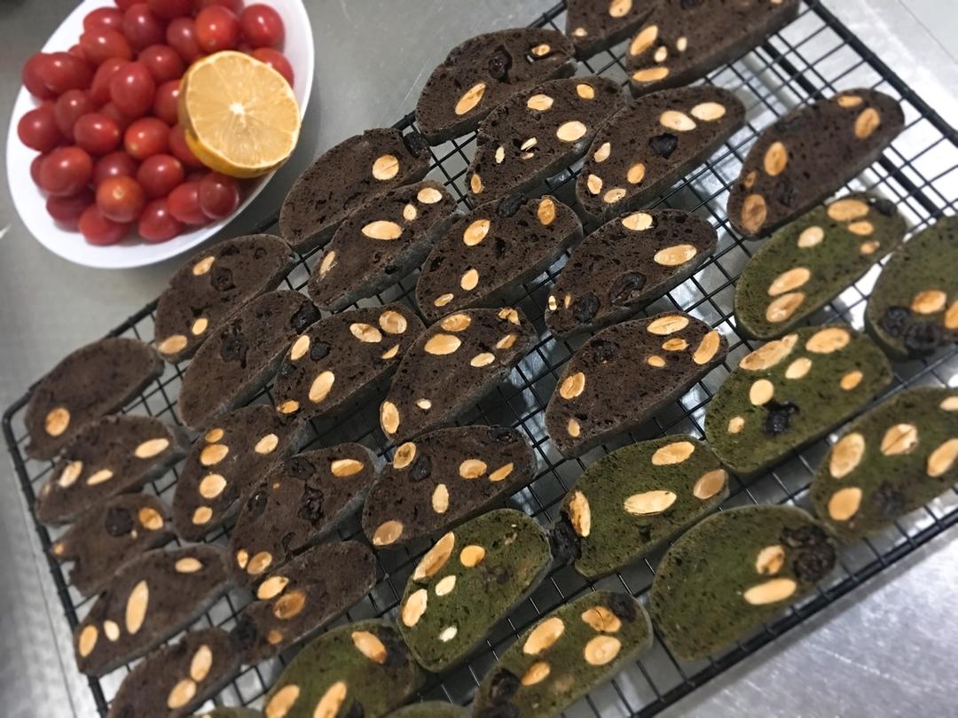 【香到爆炸的！！－黑芝麻风味意式脆饼 】Biscotti