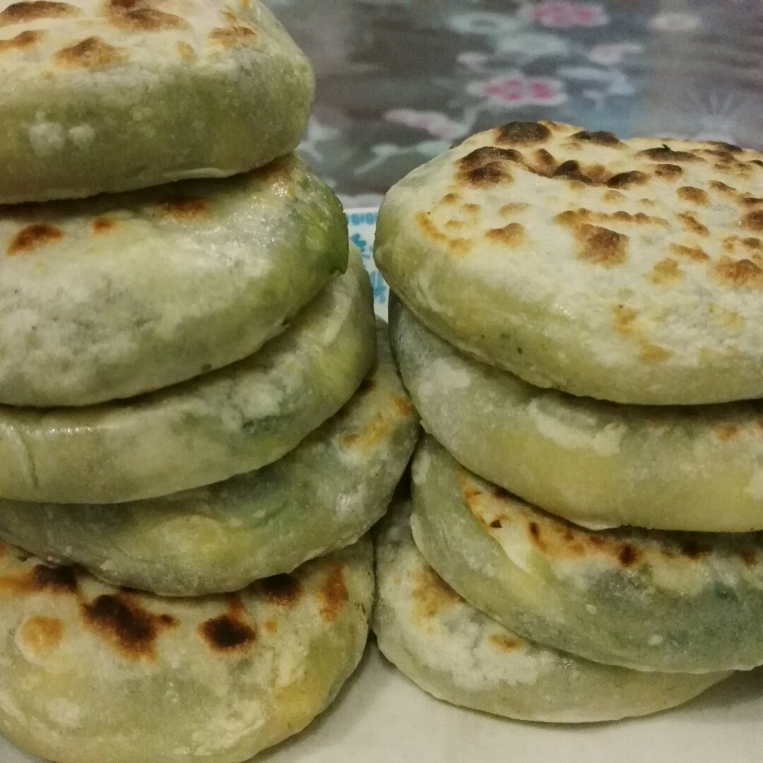 薄皮韭菜饼