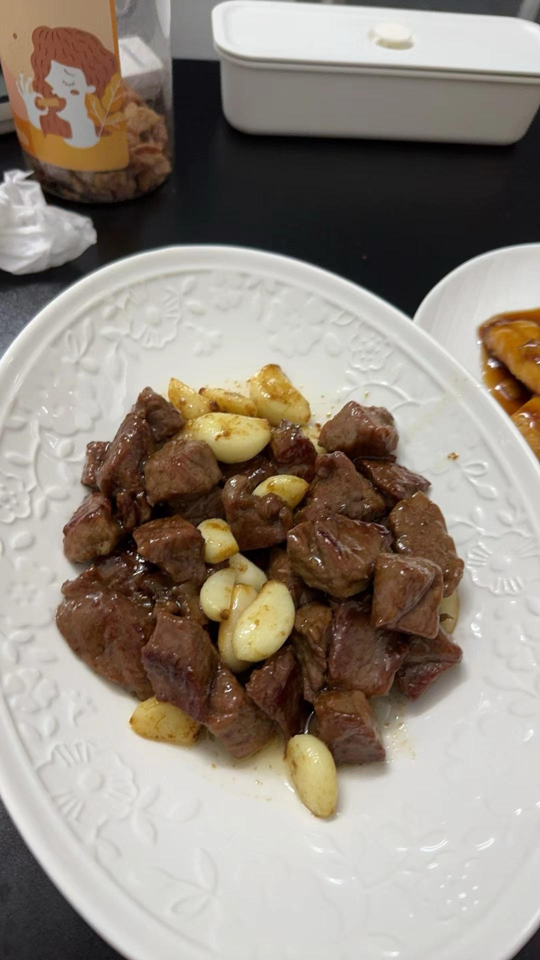 好吃到舔盘的蒜香黑椒牛肉粒