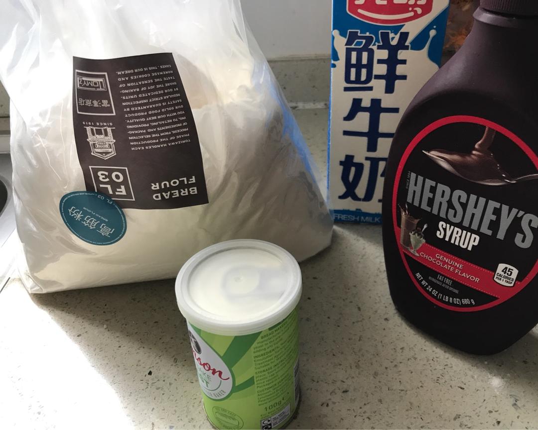 纯奶手撕吐司的做法 步骤1