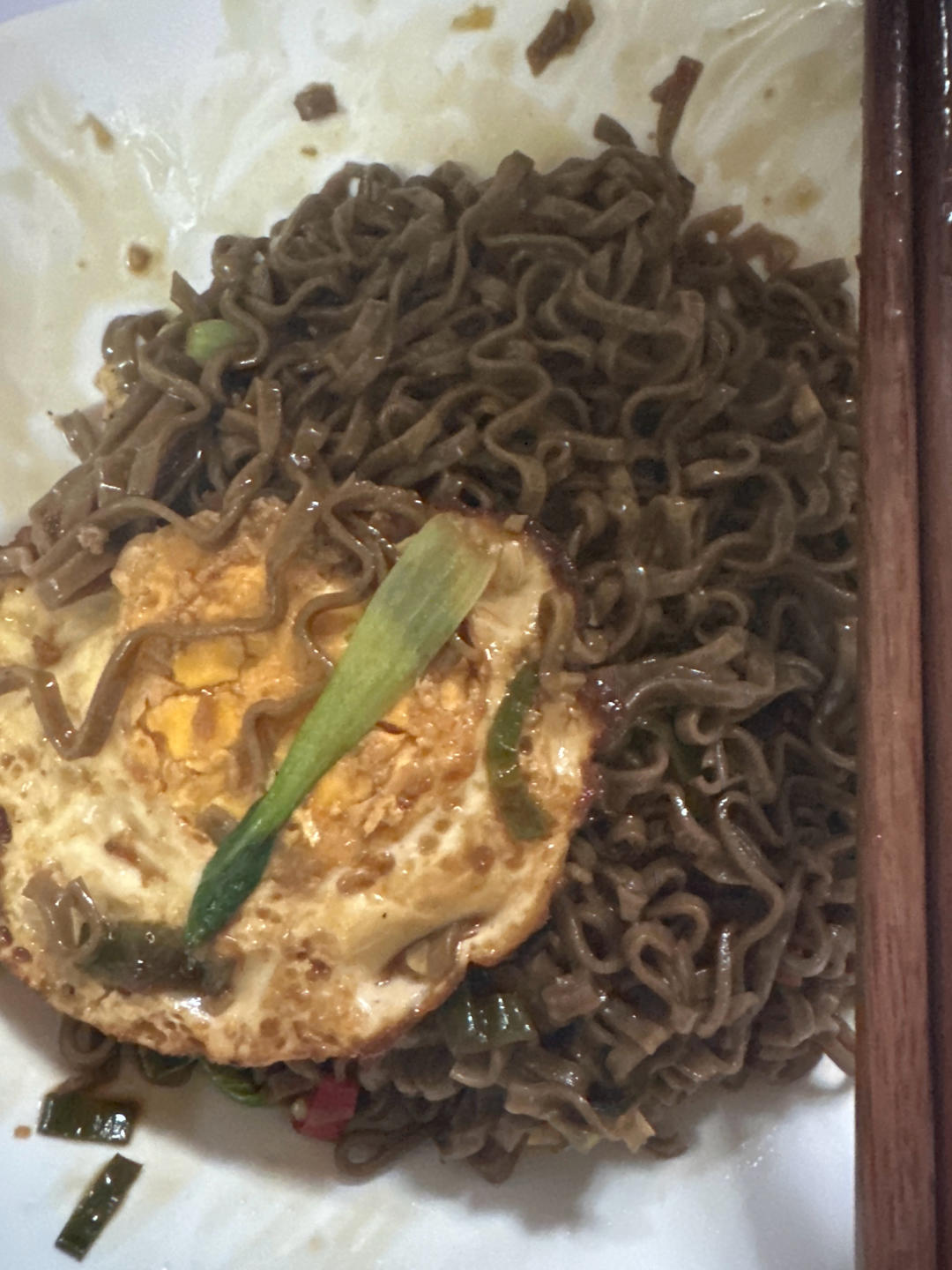 减脂荷包蛋焖荞麦面
