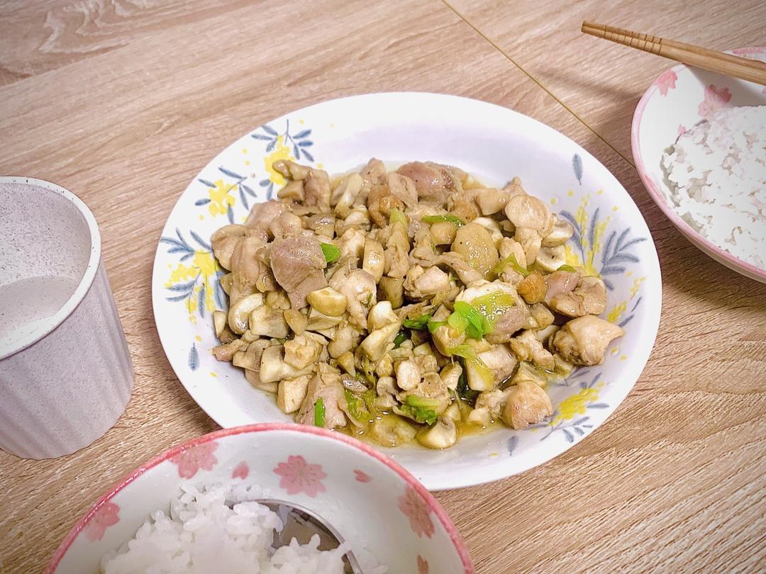 绝了～口蘑鸡腿真的好吃，简单快手