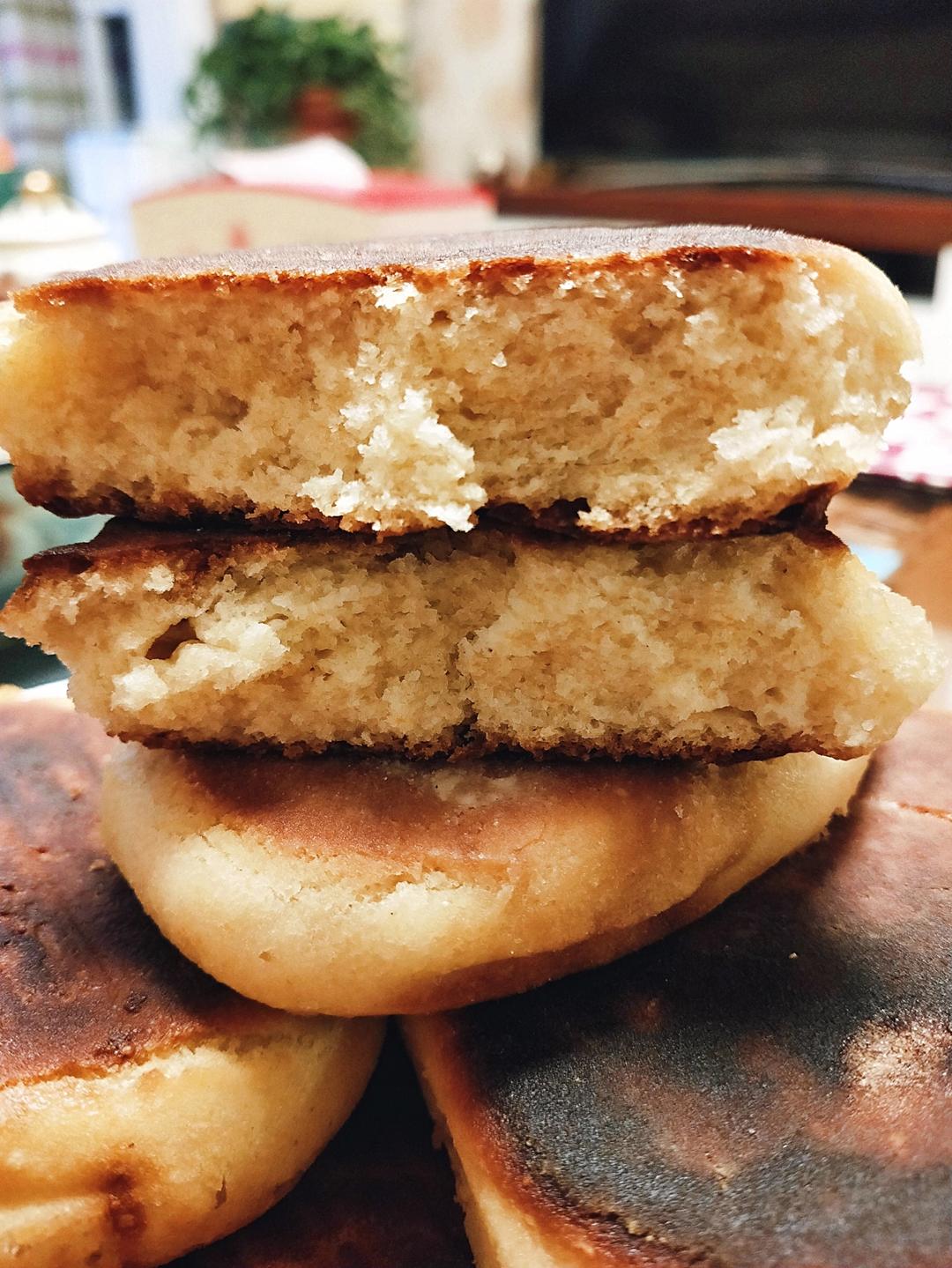 玉米面发面饼                       （口感细腻）