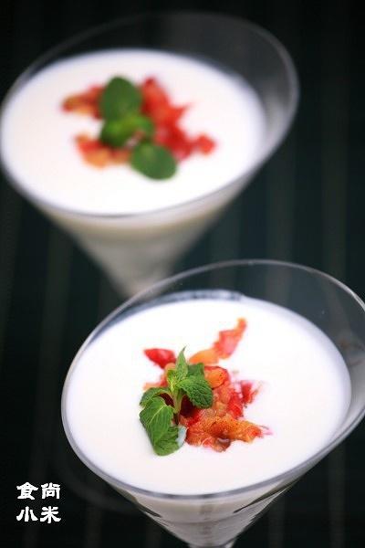 桂花山楂酸奶的做法