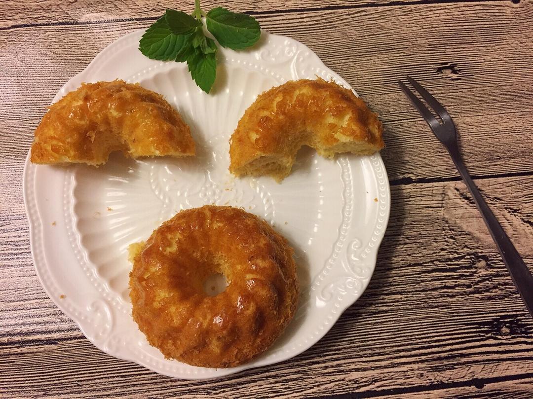 肉松拔丝小蛋糕