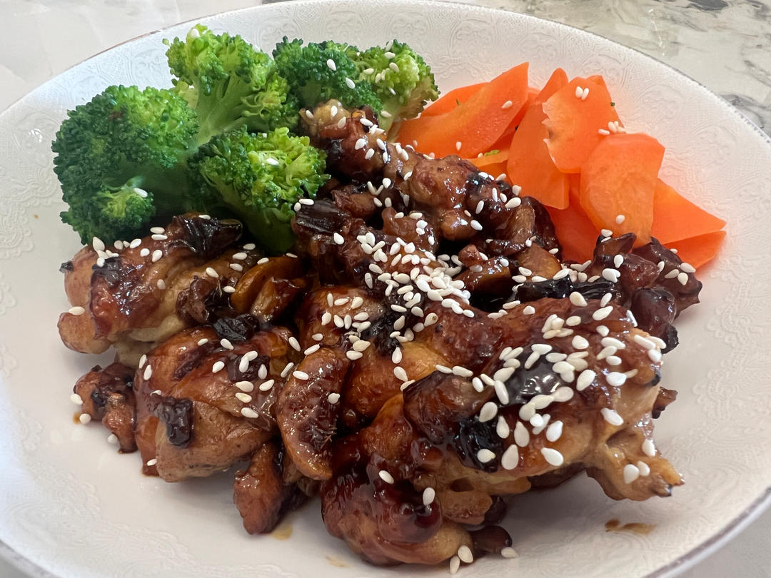 照烧鸡腿饭