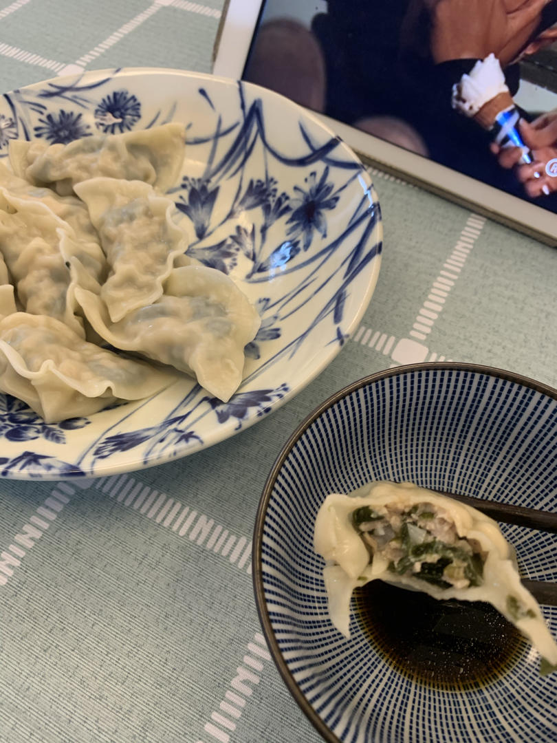 裙带菜虾仁鲜肉饺子