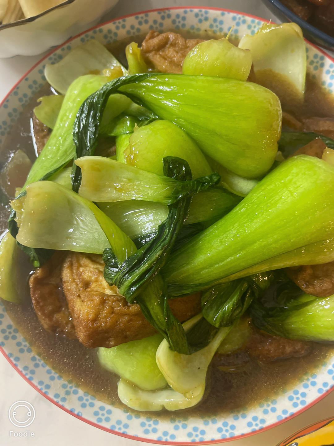 青菜炒豆腐