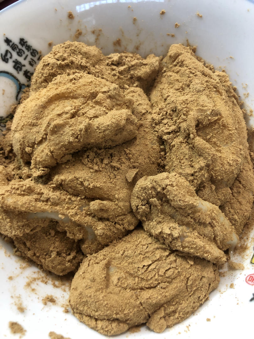 最好吃的黄豆粉糍粑