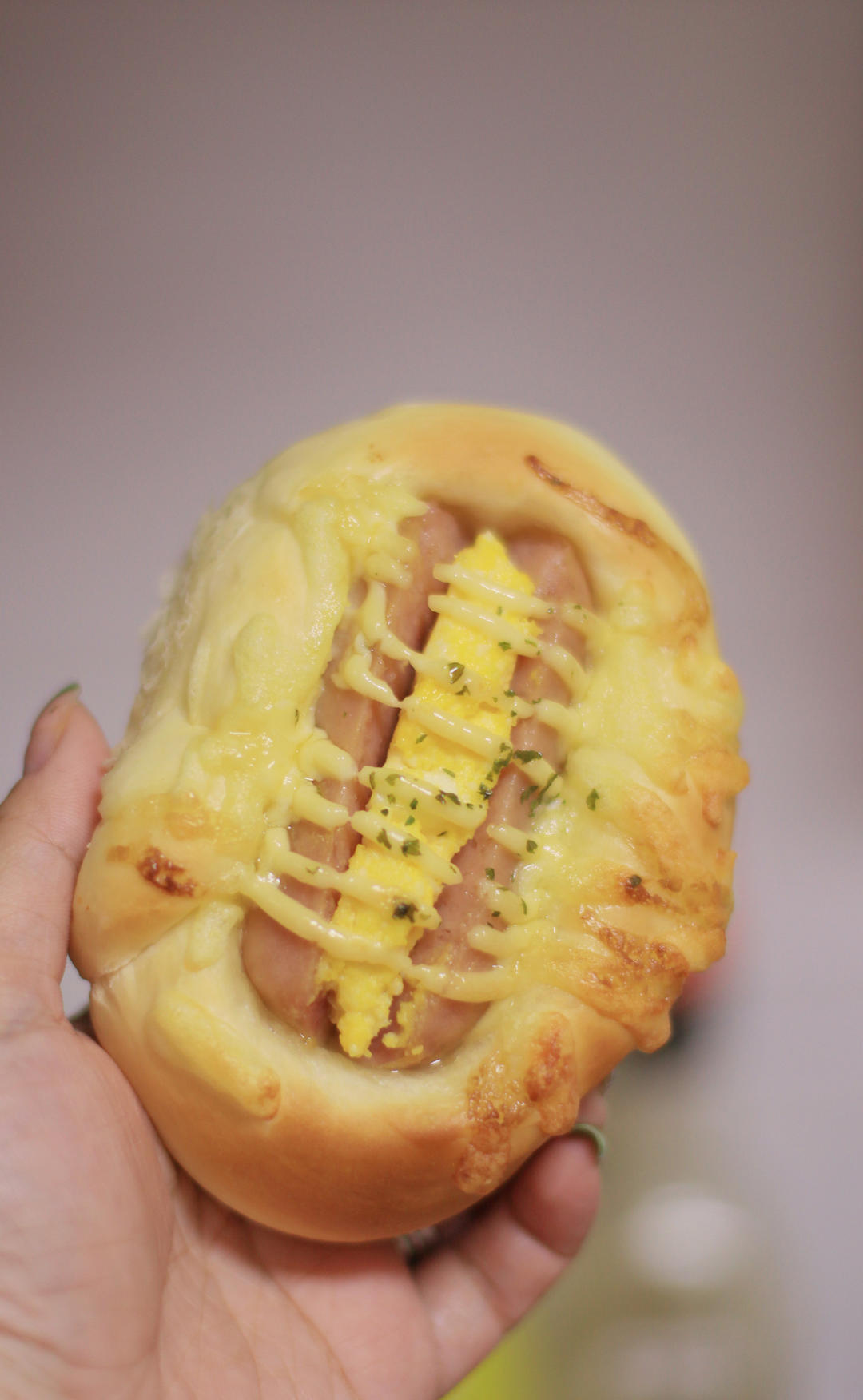 【香兰教程】鸡蛋调理面包，爆汁的德式香肠一口惊艳到