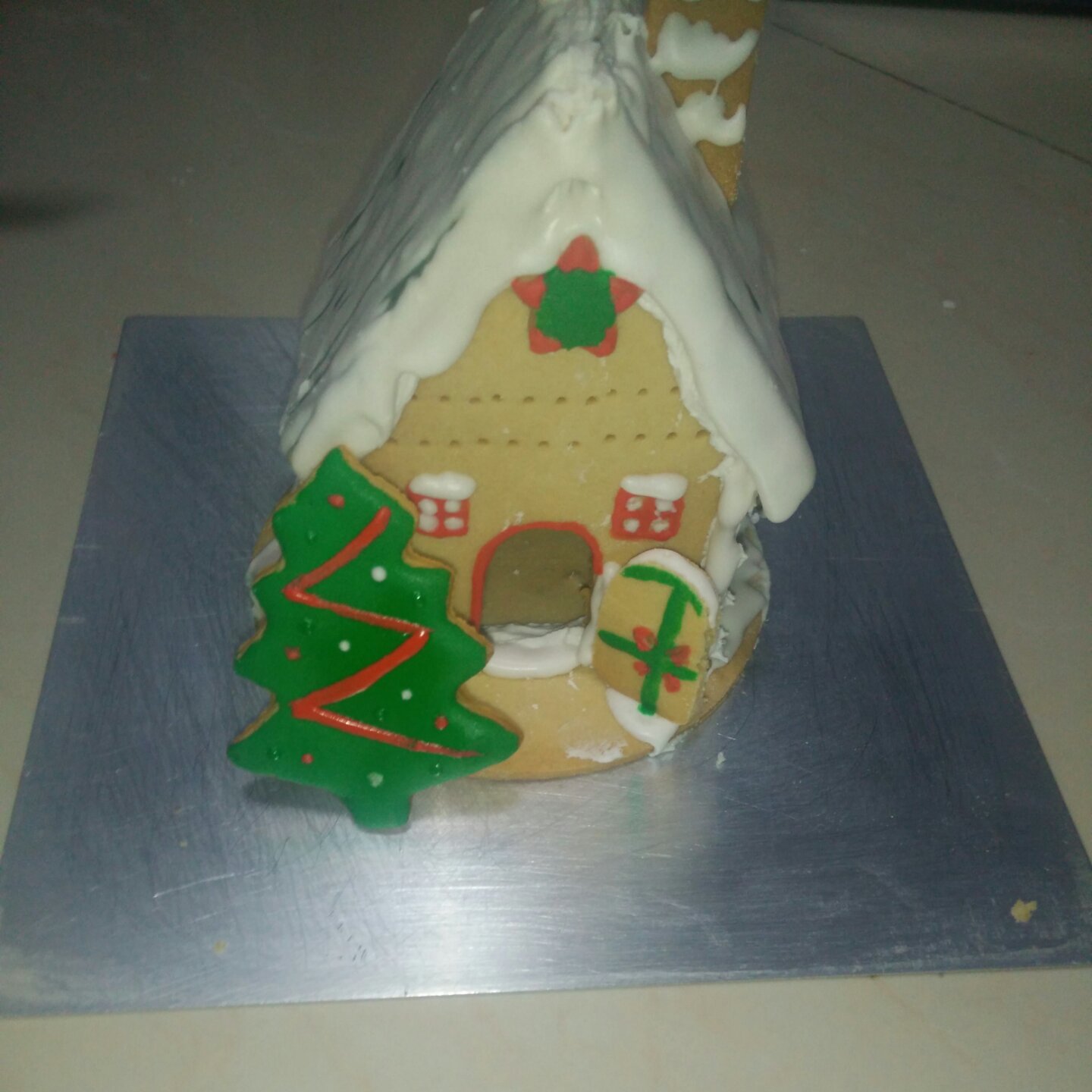 圣诞节姜饼屋（超详细）