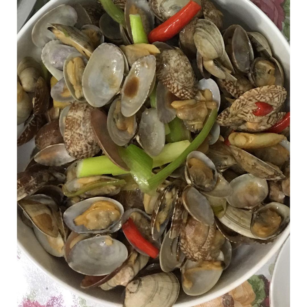辣炒花蛤