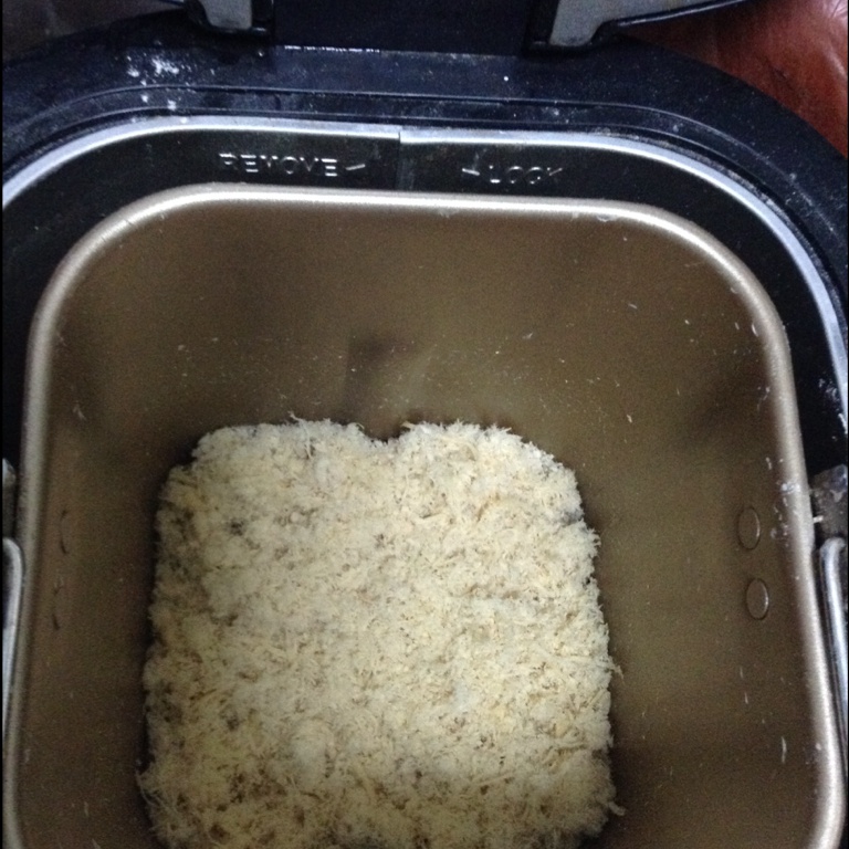【自制宝宝肉松】用面包机做出美味肉松