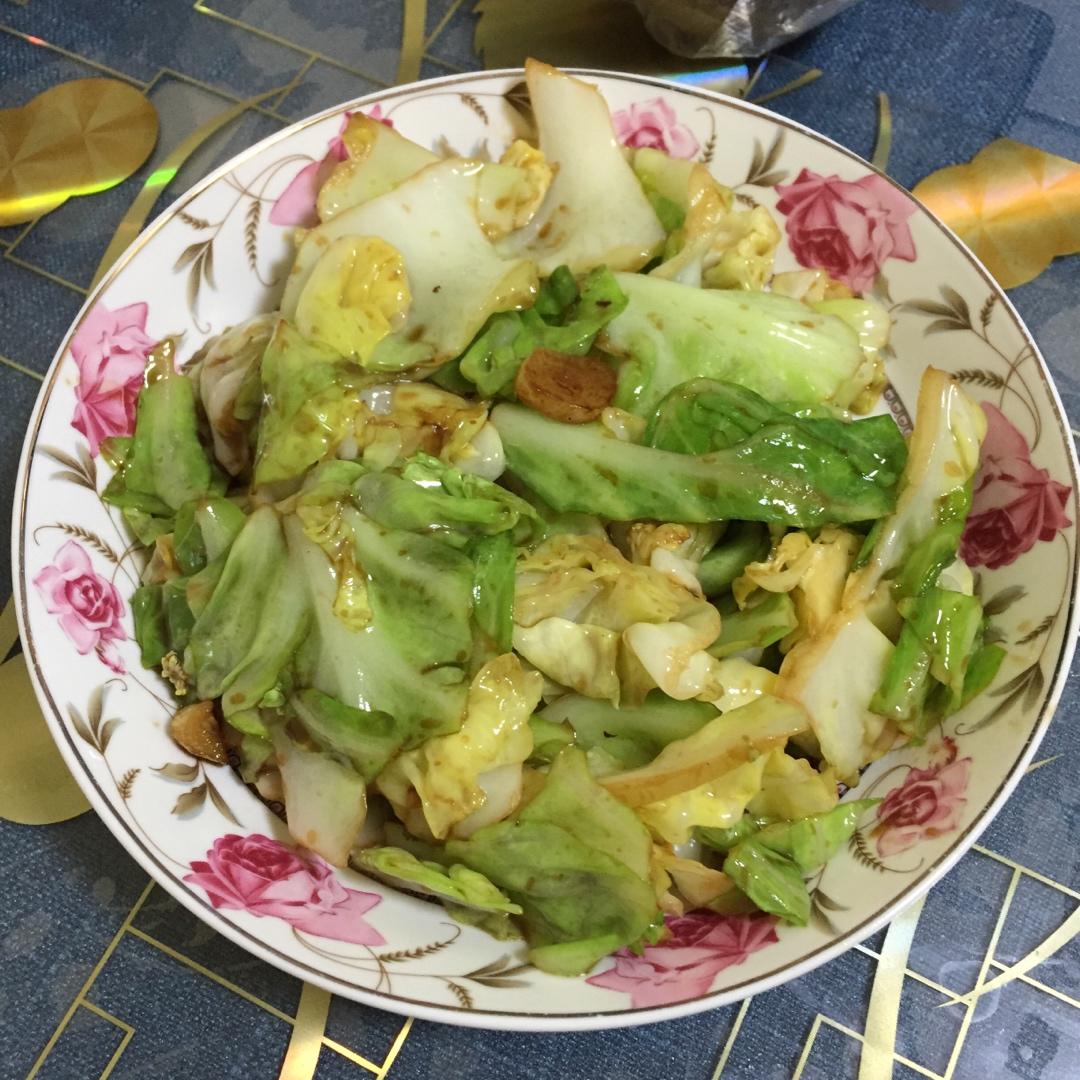 5分钟快手菜，手撕包菜