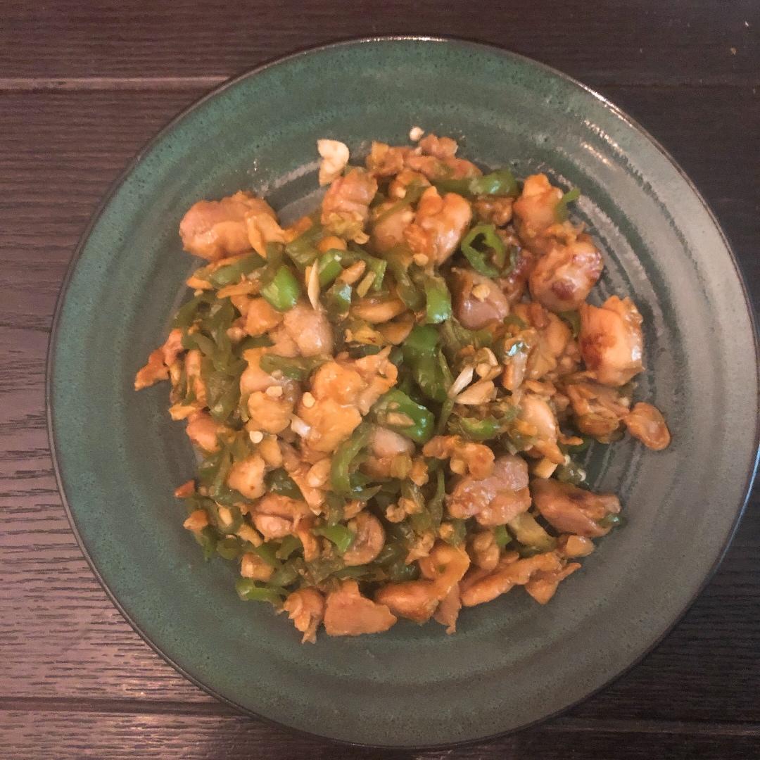 青椒炒鸡腿肉（大厨级别）
