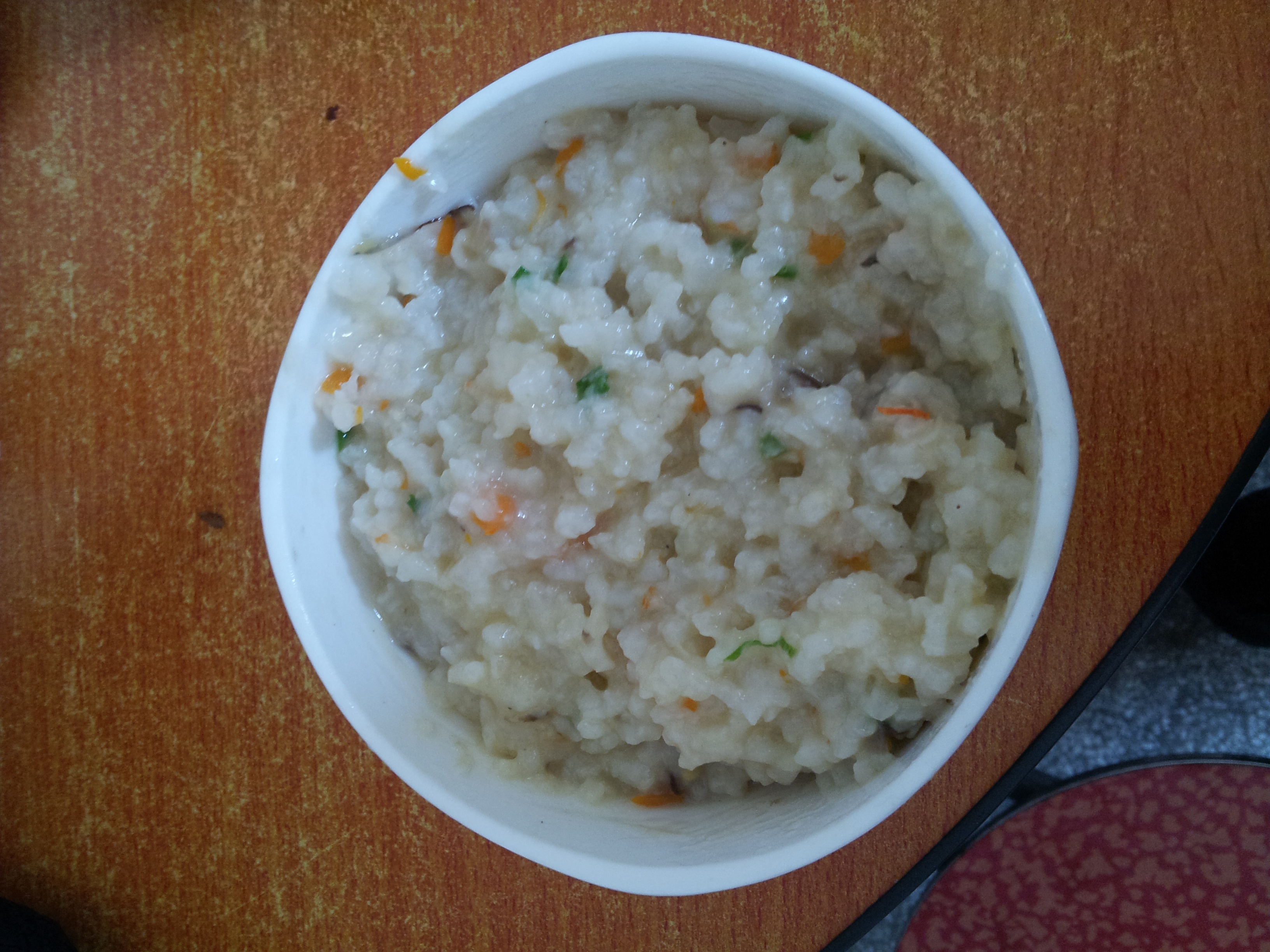 蘑菇鲜虾粥