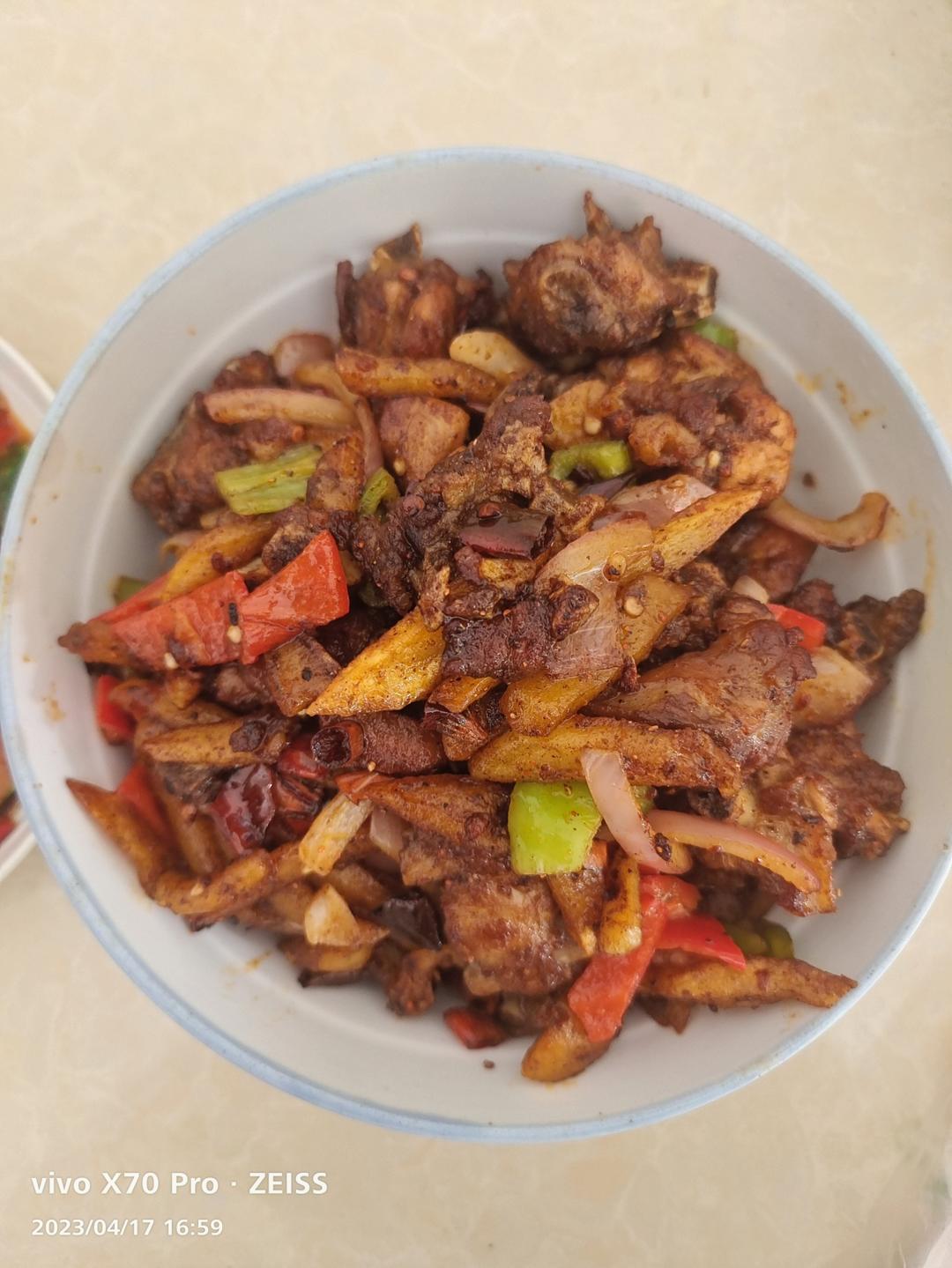 干锅排骨