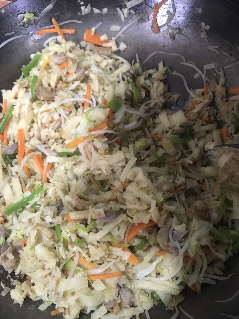 陕西私房炒饼[内附饼丝做法]