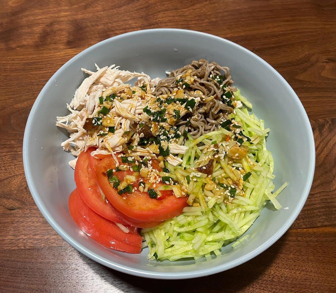 🥒鸡丝凉面