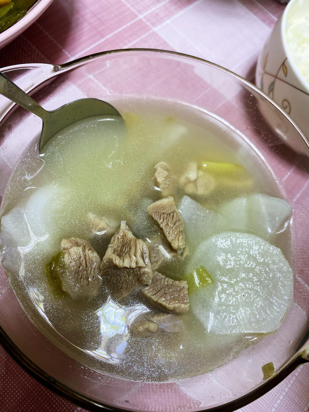 清炖羊肉汤