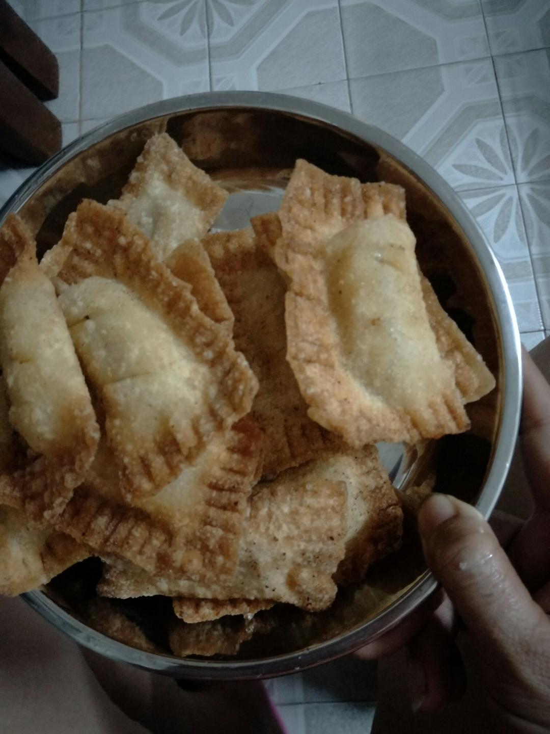 苹果派（馄饨皮版，三种做法）