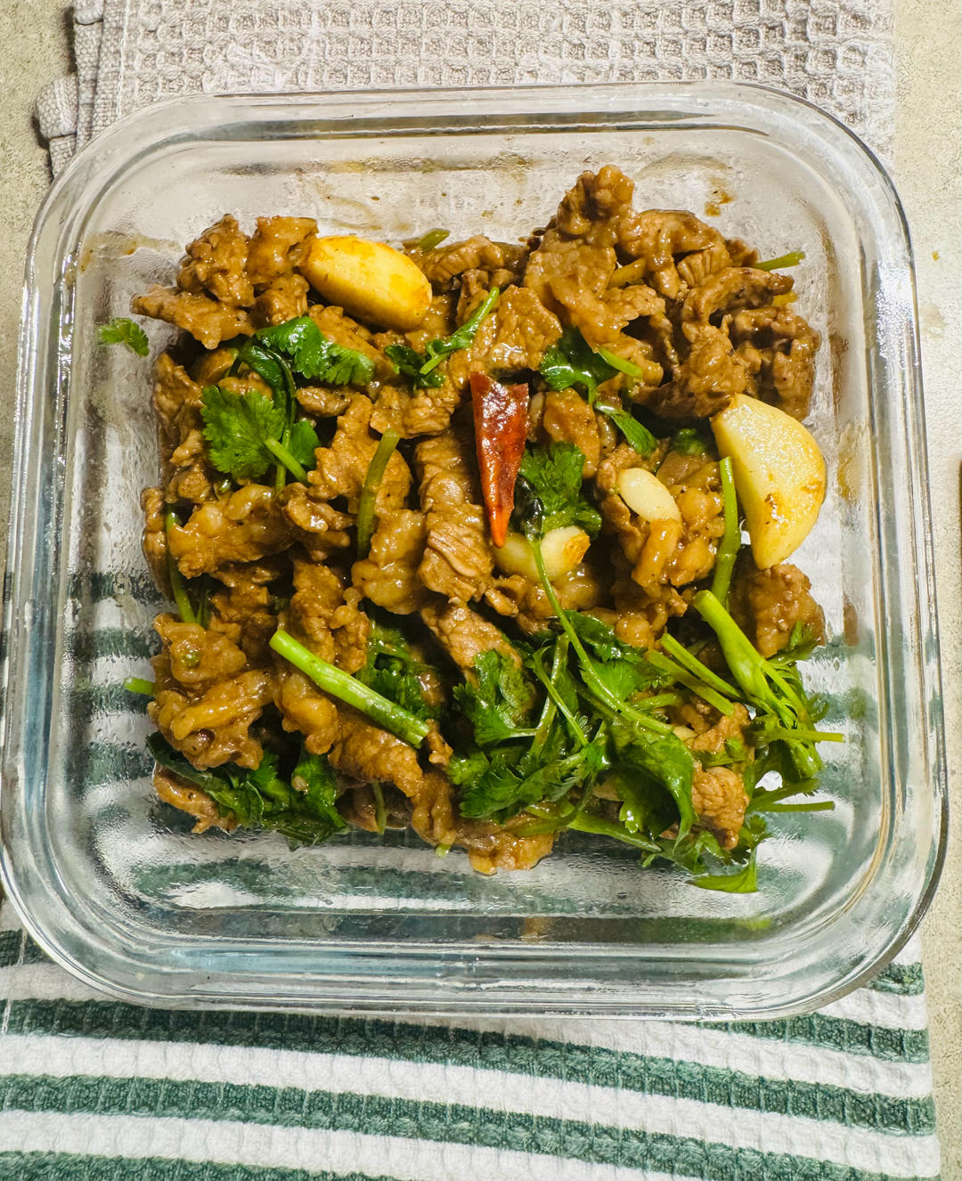 香菜牛肉