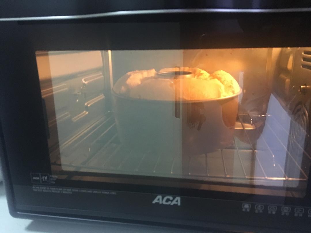 酸奶戚风蛋糕（8寸中空模具）