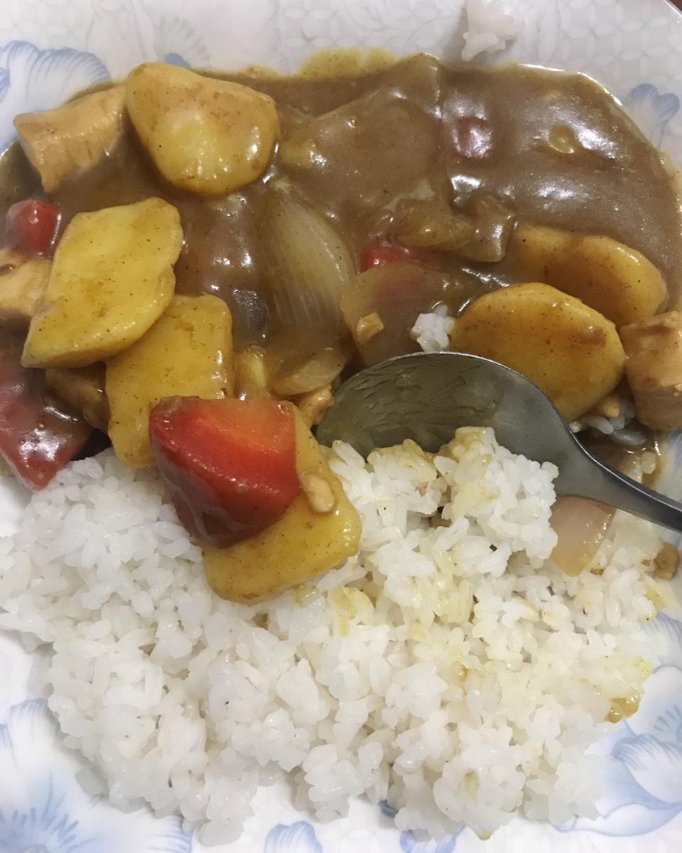 咖喱鸡肉饭