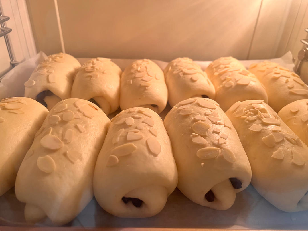 奶香蜜豆小面包