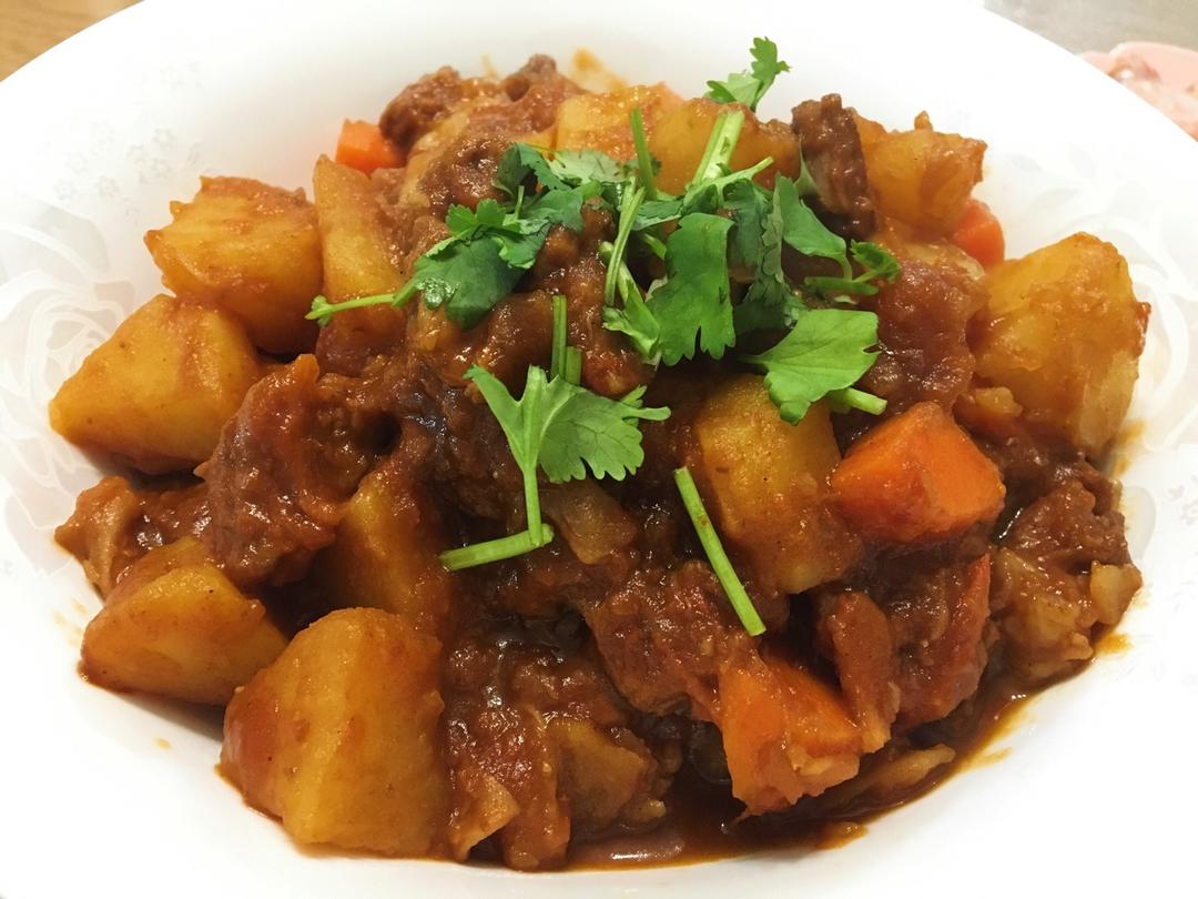 土豆炖牛肉