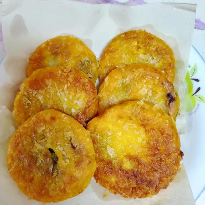 超酥软的南瓜饼