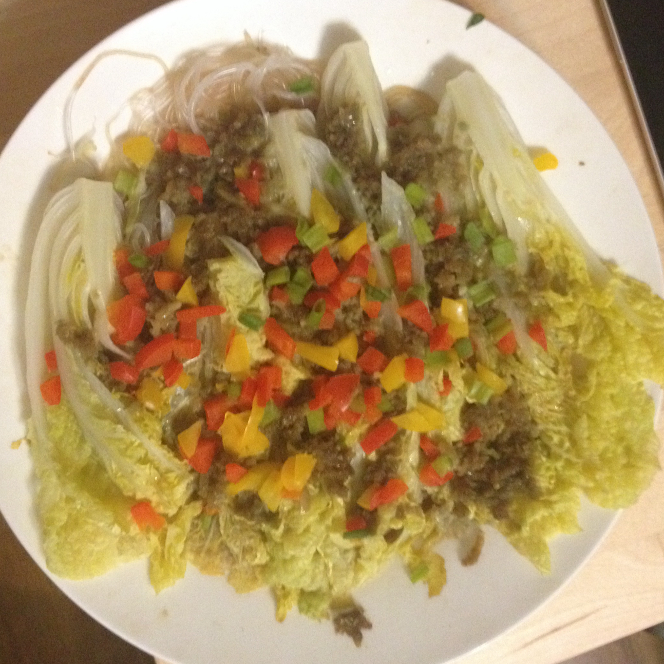 蒜蓉粉丝蒸娃娃菜