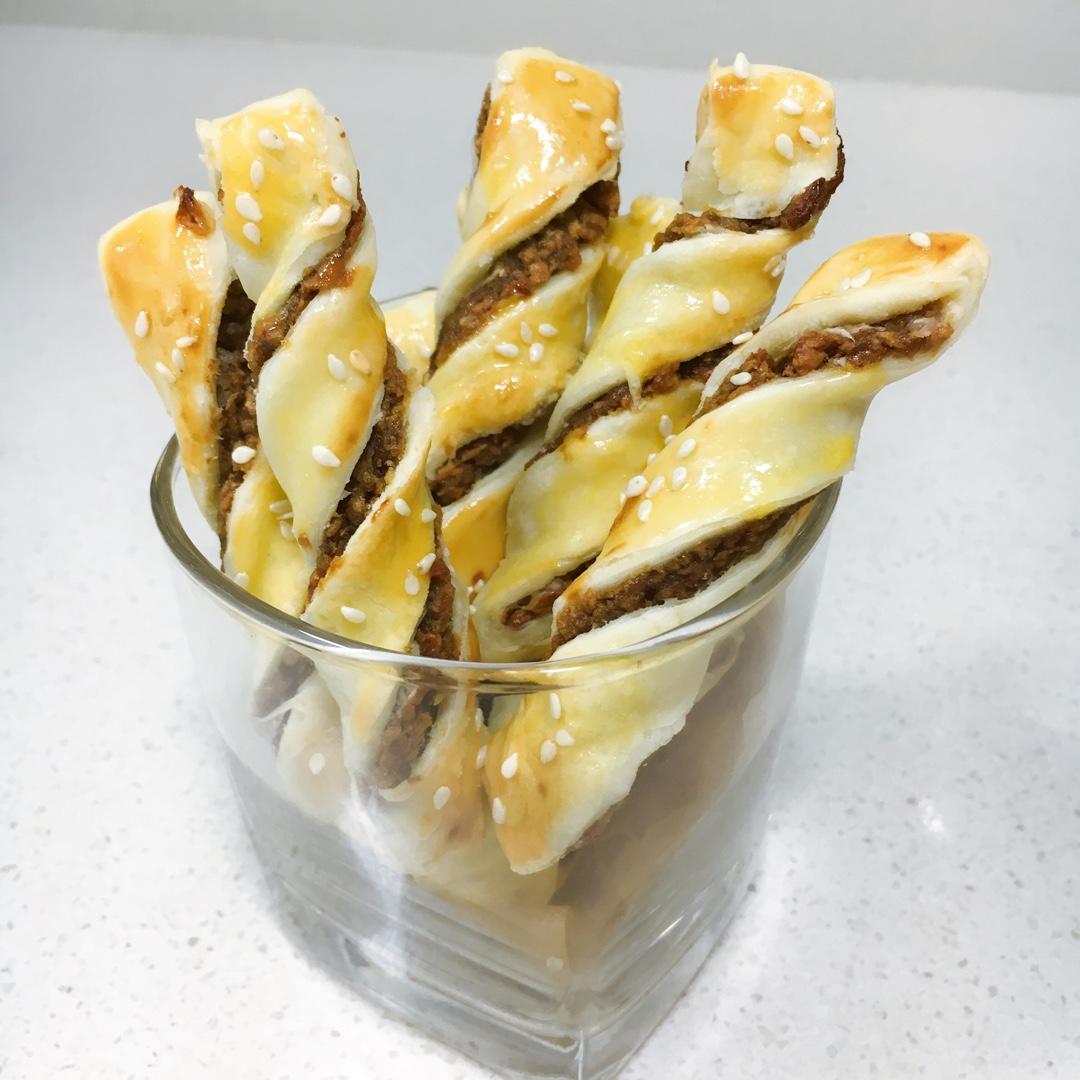 豆沙扭扭酥