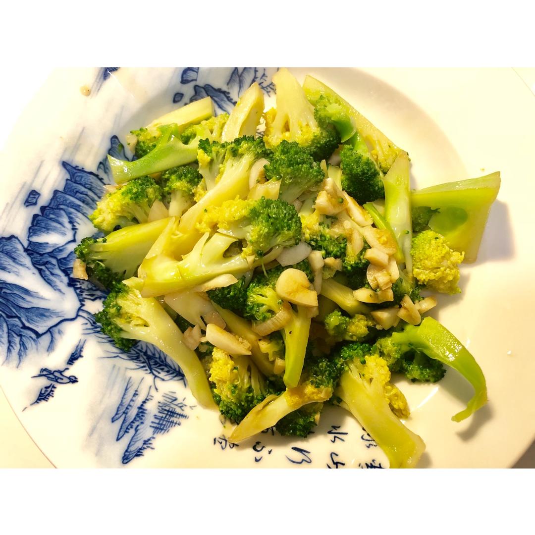 蚝油蒜蓉西兰花