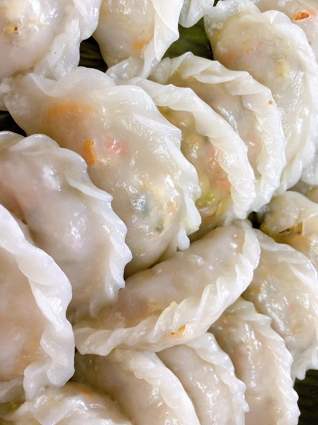 超多馅超多料的大水晶饺子的做法