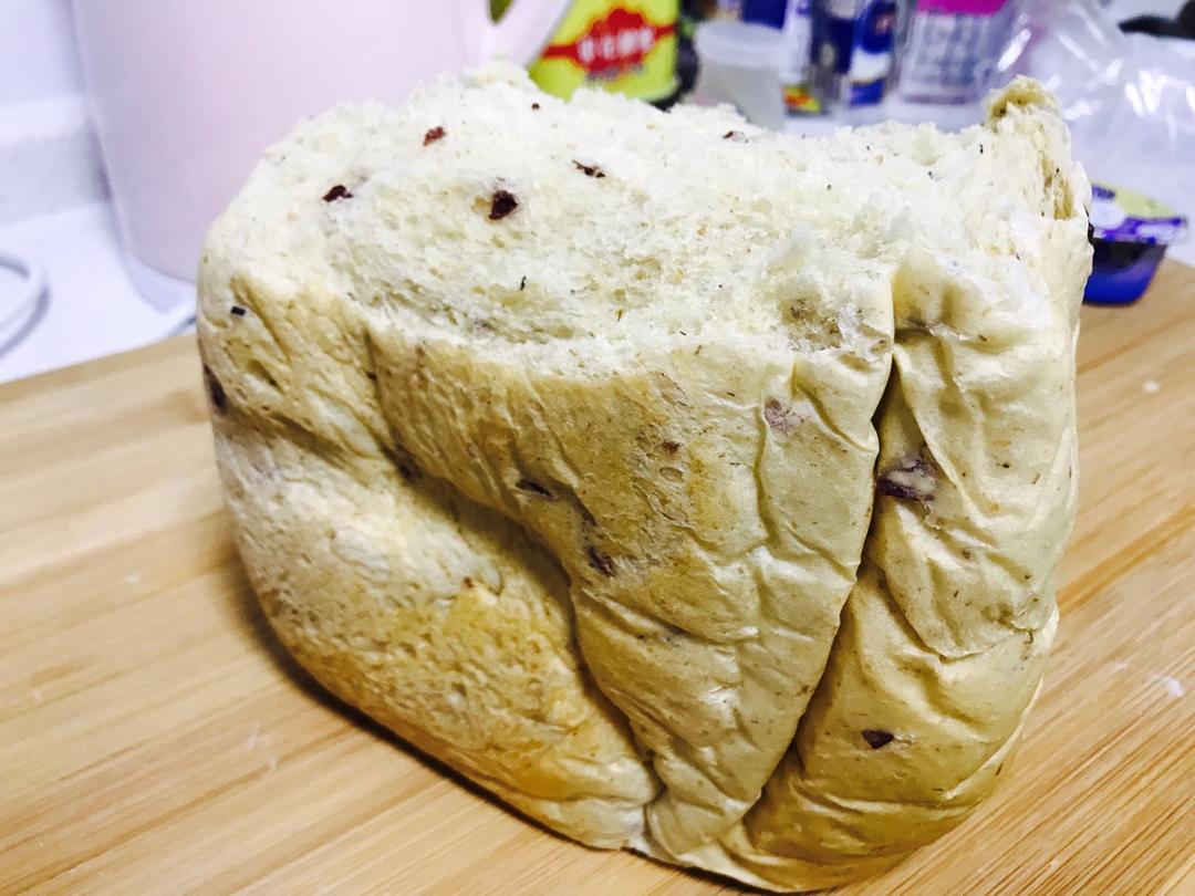 一键式全麦蔓越莓吐司