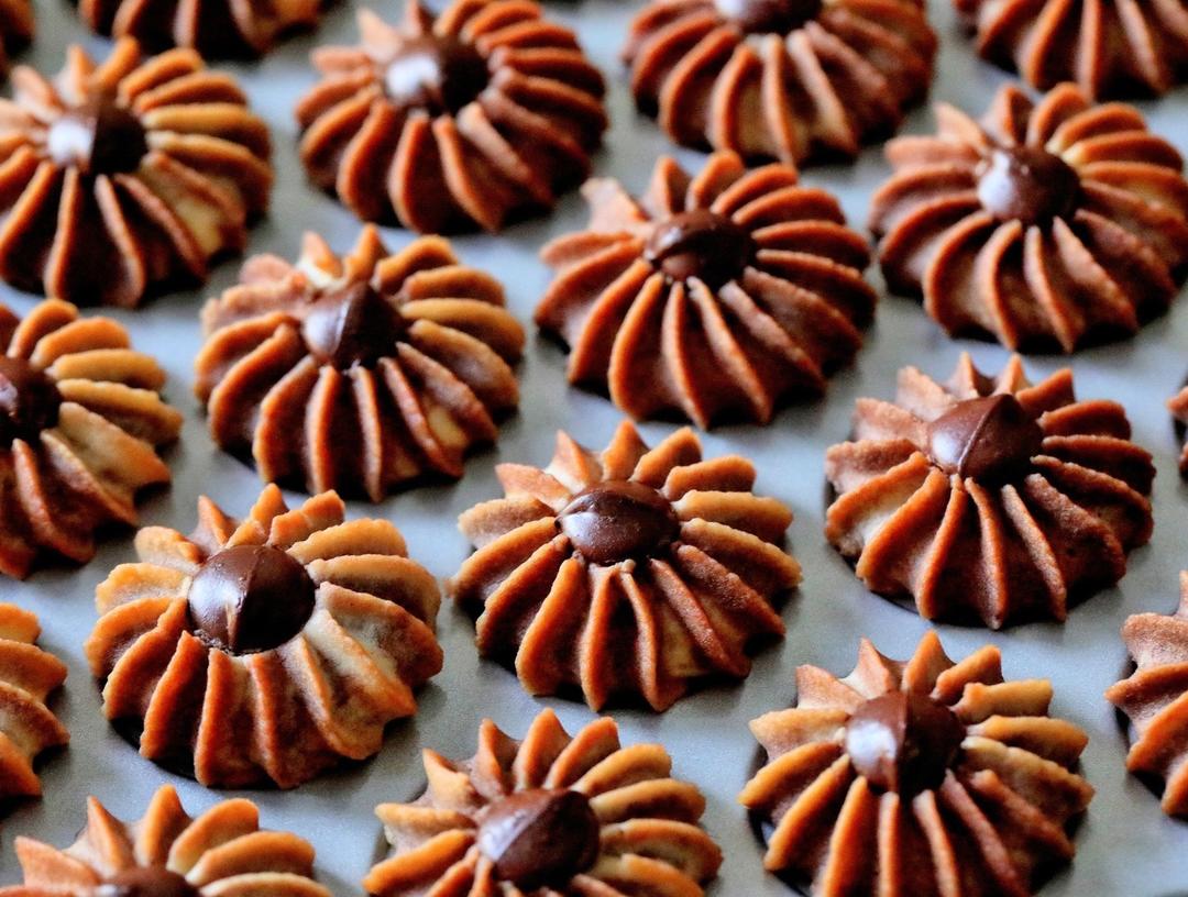 大理石巧克力曲奇的做法