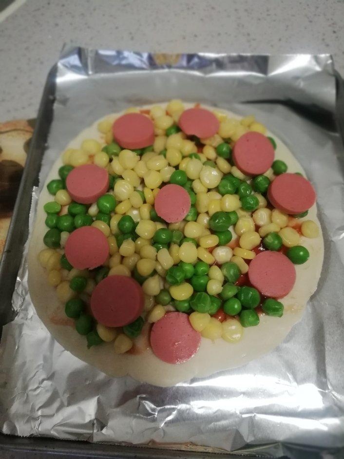 手抓饼版简易披萨