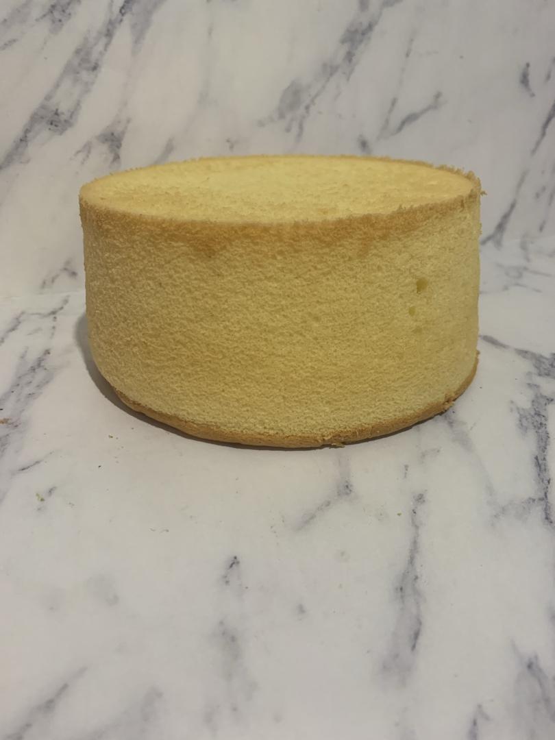 超柔软6寸戚风蛋糕(附8寸配方)零失败 超详细‼️含操作视频